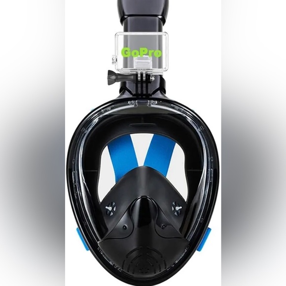 180° Full Face Snorkel Mask Panoramic view snorkel Mask For Adults And Kid With - Picture 1 of 1